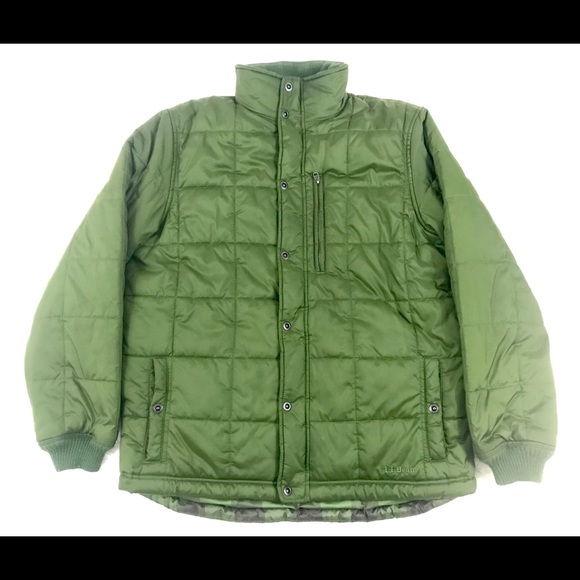 L.L. Bean Other - L L Bean Reversible Puffer Jacket Size Large Tall